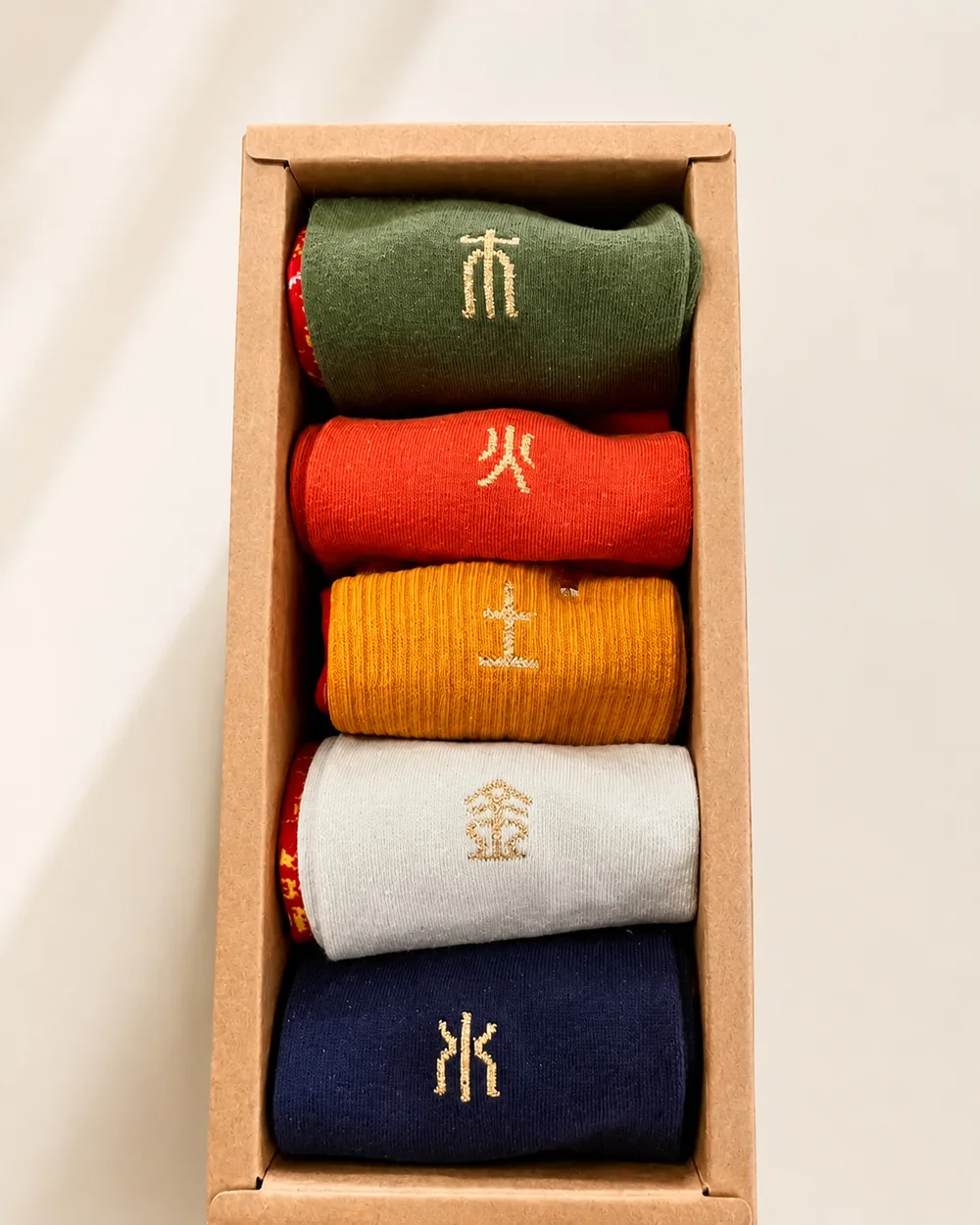 奇門五行襪禮盒